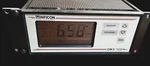 Equip Leybold Inficon 850-500-G1 Vacuum Gauge Contrl, 2 Sens Cards DH-7000. Fixed Price $420.00.