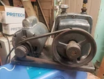 Cenco Hyvac 2 91305 Belt Driven Vacuum Pump W/ Motor 5KC35KG 198. Fixed Price $375.00.