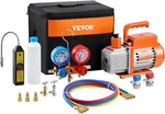 Vevor 4.5 Cfm Vacuum Pump Gauge Set R410A R134A. Fixed Price $222.12.