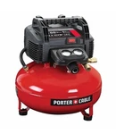 Porter Cable C2002 150 Psi 6 Gallon Oil-free Pancake Compressor. Fixed Price $149.00.