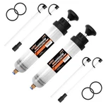 2X 200CC Automotive Fluid Extraction Filling Syringe Kit Vacuum Pump Oil Changer. Fixed Price $19.99.