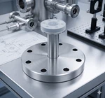 Mdc 402010 Reducing Nipple 4.5" To 1.33" Cf DN63 DN16 4" Reach 304SS Uhv Conflat. Fixed Price $115.00.