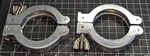 Lot Of (2) Dn Iso-kf Aluminum Pfeiffer 110BSR050 Vacuum Clamping Rings A0B3. Fixed Price $14.50.