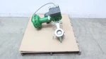 Fisher V100 1051 Size 40 3600 Stainless Pneumatic Vee-ball Control Valve 4IN 150. Fixed Price $2800.00.