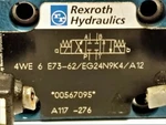 Rexroth 4WE6E73-62-EG24N9K4-A12 Directional Control Valve. Fixed Price $271.06.