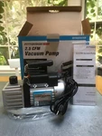Pittsburgh Automotive 2.5 Cfm Vacuum Pump, Item 98076, Used Once. Fixed Price $79.99.