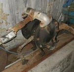 Aro Ingersoll Rand 1'' Pneumatic Diaphragm Pump Model #666100-244-C. Fixed Price $300.00.