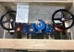 New 3" 375 Zurn Wilkins Reduced Pressure Backflow Preventer Stem Shut Off Valve. Fixed Price $3500.00.
