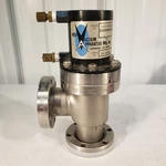 High Vacuum Apparatus 165-0150-2 Pneumatic Right Angle Valve Conflat Flange. Fixed Price $136.69.