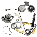 Timing Chain Kit Vvt Gears & Water Pump For Buick Regal Chevy Saturn 2.0L 2.4L. Fixed Price $155.79.