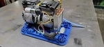 Gast 87R647 Twin Cylinder Compressor/vacuum Pump 1/2HP 120/240V, 6.2/3.1A, New!. Fixed Price $120.00.