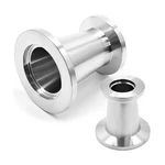 Vacuum Conical Reducer NW/KF-40 To NW/KF-25 304 Stainless Steel Flange Adapter. Fixed Price $13.99.