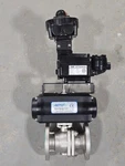 Svf 2" 150# Ss Flanged Ball Valve W/ AERO2 A2SEP-110-11B Actuator & EXACT-XL-T1. Fixed Price $475.00.