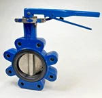 Abz Butterfly Valve 4" 200-CWP Lug Style, 316-SS Disc, Epdm Seat, Lever Operated. Fixed Price $128.41.