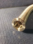 Flexible Vacuum Bellows Jumper Hose Vbc 15" W/ Iso Nw 25 Quick Connect-. Fixed Price $45.95.