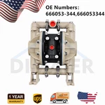 New 1/2" Double Diaphragm Pump For Ingersoll Rand Oe# 666053-344 666053344. Fixed Price $297.00.