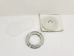 (lot 2) Nor Cal Vacuum ISO-63-250-OF Iso-k Bored Flange New. Fixed Price $100.00.