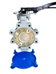 Abz 412 High Performance Butterfly Valve 4" Class 150 Lug Style Wcb X Rmtfe. Fixed Price $641.77.