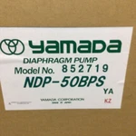 Yamada 852719 NDP-50BPS 2" Polypropylene Air Operated Double Diaphragm Pump New. Fixed Price $4630.00.