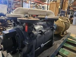 Kinney Tuthill Liquid Ring Two Stage Vacuum Pump #VLRC-125-FA2 With Baldor 15HP. Fixed Price $5995.00.