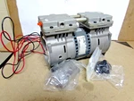 Thomas 688CE44 D Piston Air Compressor Vacuum Pump 1/4 Hp (new - No Box). Fixed Price $299.97.