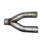 Exhaust Pipe 3.00 Single Inlet To Dual Outlets WYP-300 Steel Wesdon. Fixed Price $49.99.