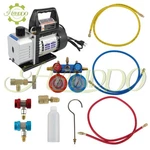 5PA 1720 Rpm Air Vacuum Pump Cfm Gauge Set Combo Hvac + R134A Kit. Fixed Price $105.18.