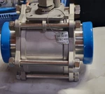 Vne EG90CC-64.0 4" Clamp 316SS 600 Wog Sanitary Ball Valve Nos Box. Fixed Price $630.14.