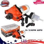 Seaflo 52-SERIES Water Pressure Diaphragm Pump 12V 5.5GPM 60PSI Stainless Steel. Fixed Price $105.26.