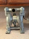 USED-DAYTON-6PY44B-DOUBLE Diaphragm Pump 1"-49 Gpm-aluminum BODY-100 Psi-buna-n. Fixed Price $82.50.