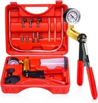 Hand Held Vacuum Pump Tester Set Gauge Brake Bleeder Kit For Red. Fixed Price $26.90.