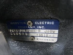 Webster Hydraulic Piston Pump PA181PMLFDXX-D J80W 218579 43018-4 Old Stock. Fixed Price $278.24.