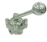 Barksdale 9021-M 4-PORT 1/4" Manual Closed Center Pneumatic Directional Valve. Fixed Price $150.00.