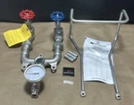 New Surplus Leonard Valve Blender ST-75-LF-ED Stainless Manual Hot/cold Mixer. Fixed Price $975.00.