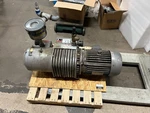Becker B1120099 Oil-less Vacuum Pump With 10HP 3 Phase Induction Motor Used. Fixed Price $840.00.