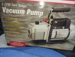 Pittsburgh Automotive 2.5 Cfm Vacuum Pump, Item 61245, Brand New. Fixed Price $80.00.