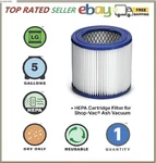 Shop-vac 9032933 Ash Vacuum Cleanstream Hepa Cartridge Filter Stops Ultra Fine. Fixed Price $66.99.