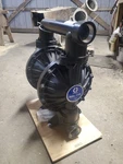 Graco Husky 2150 Double Diaphragm Pneumatic Pump 2IN Gpm Aluminum 120 Psi. Fixed Price $1700.00.