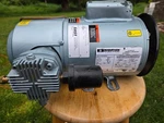 Gast Piston Air Compressor M450GX Motor 1/2 Hp 1725RPM 115/230V. Fixed Price $275.00.