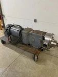 Waukesha Spx 130 U1 Positive Displacement Pump Skid 3" W/ 79 Gear And VMT3710T. Fixed Price $3600.00.