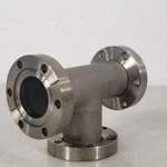 Mdc 2.75" Conflat DN35CF Tee Fitting Rotatable 1 Fixed Flange High Vacuum. Fixed Price $120.19.