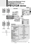 Smc PB1313AS-1S07N, Air-operated Process Pump, Diaphragm, Ptfe Pfa Wetted Sealed. Fixed Price $99.99.