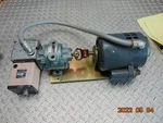 Gast 0440-V119 Vacuum Pump Ge 5KCP35K Motor & Acopian 28D40 Power Supply. Fixed Price $275.00.