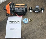 Water Diaphragm Pump, 12V Dc, 5.5 Gpm Flow, 70 Psi Rated Pressure (40-100. Fixed Price $64.99.