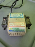General Hydroponics Blue Stone Air Pump Model AP-0025B 120VAC 60HZ 320 Gph. Fixed Price $49.90.