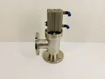 Ulvac VLP-U1S Double Acting Pneumatic Right Angle Poppet Valve. Fixed Price $175.00.