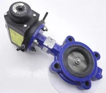 Keystone Butterfly Valve W/ Single Acting Actuator Fig 222 3". Fixed Price $346.80.