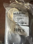 Lesker QF40-150-SRV, Lot Of 10 Rings New Bag, Shipped By Priority Mail. Fixed Price $65.00.