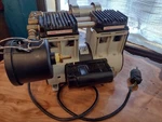 Welch 2585B-01-Z03 Dry Vacuum Diaphragm Pump Oil-free Tested. Fixed Price $300.00.
