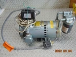 Gast 1022-V103-G279 Vacuum Pump With Ge 5K48MG653A 3/4HP Motor. Fixed Price $349.00.